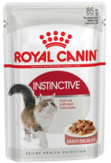 Royal Canin  пауч 85г Instinctive для кошек кусочки в соусе Мясо/Рыба