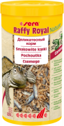 СЕРА SERA Raffy Royal Nature Деликатесный корм для водяных черепах, а также для других крупных хищных рептилий, амфибий и крупных хищных декоративных рыб 1 л