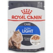 Royal Canin  пауч 85г Light Weight Care для кошек, склонных к полноте мелкие кусочки в желе