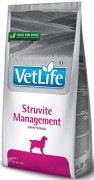 ФАРМИНА Vet Life Dog Struvite Management сухой корм для взрослых собак для лечения уролитов в нижних отделах мочевыводящих путей