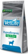ФАРМИНА Vet Life Dog Hypoallergenic Egg & Rice сухой корм для взрослых собак с пищевой аллергией или пищевой непереносимостью Яйцо с рисом