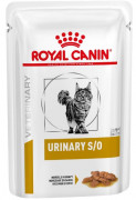 РОЯЛ КАНИН Urinary S/O  пауч 85г для кошек при МКБ кусочки в соусе