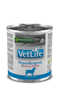 ФАРМИНА Vet Life Dog Hypoallergenic Duck & Potato консервы для взрослых собак с пищевой аллергией или пищевой непереносимостью Утка